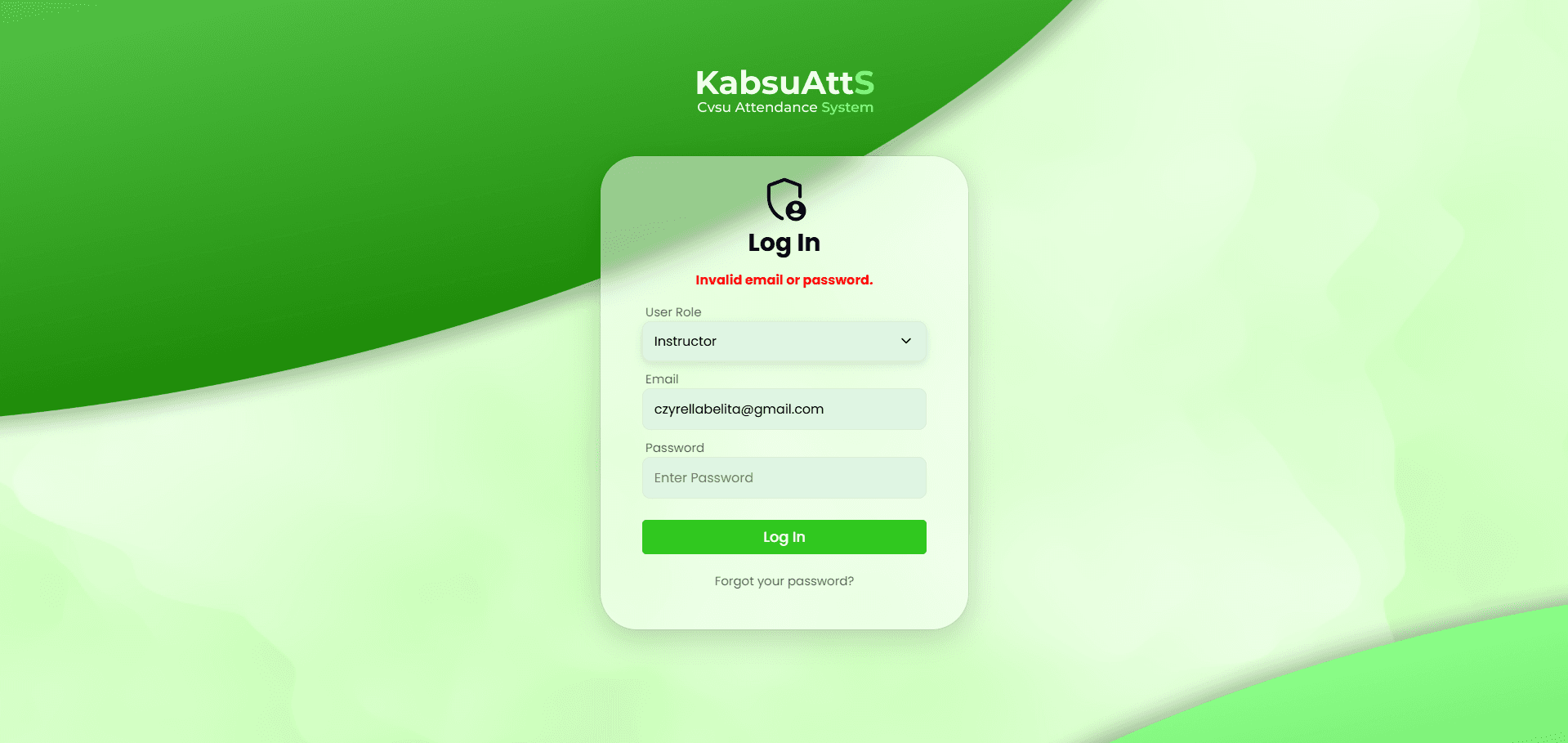 KabsuAtts – Face Recognition Attendance System - image 1